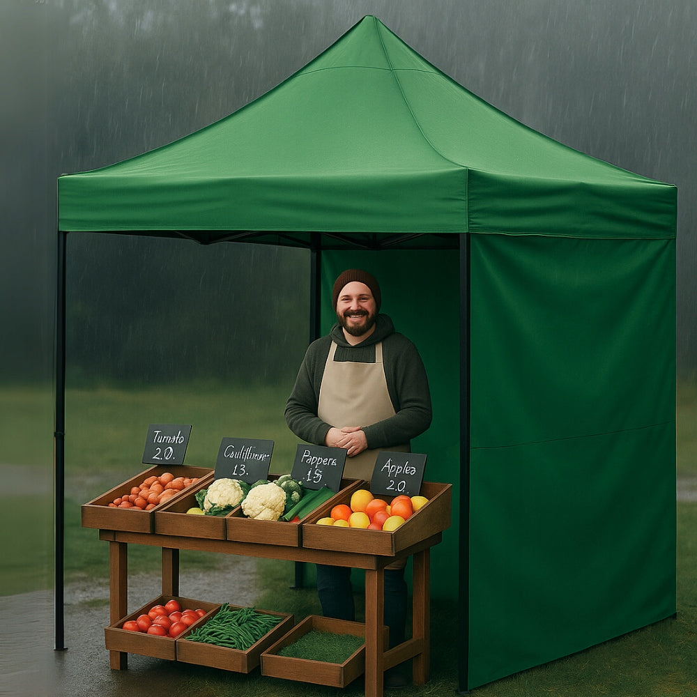 Garden Tent Pavilion Self Deploying Commercial Gazebo Canopy 3x3m Number of windows none