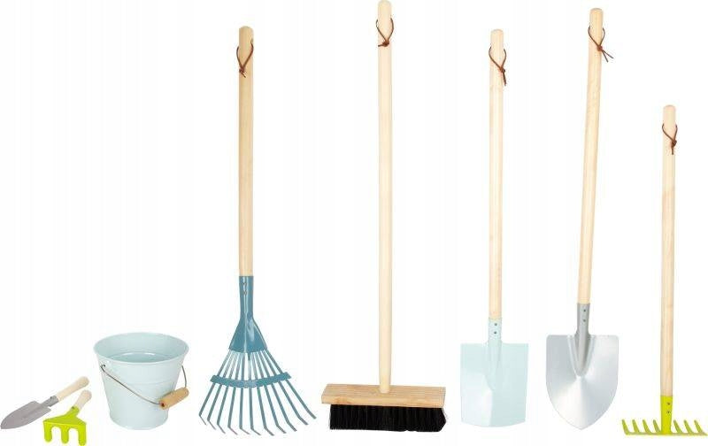 Garden Tools for Kids Shovels Rake Broom Bucket Small Foot Brand Small Foot