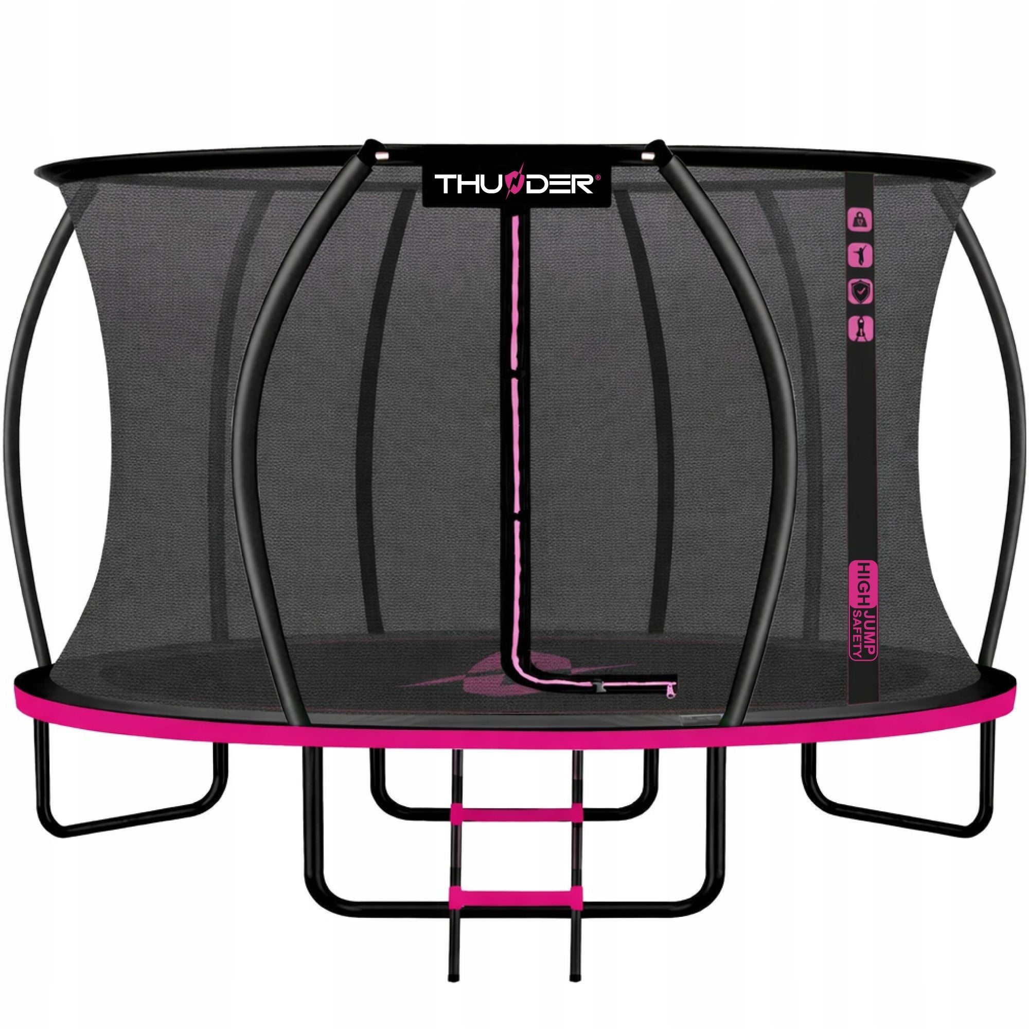 Garden Trampoline 14ft 427CM strong for children easy assembly Thunder