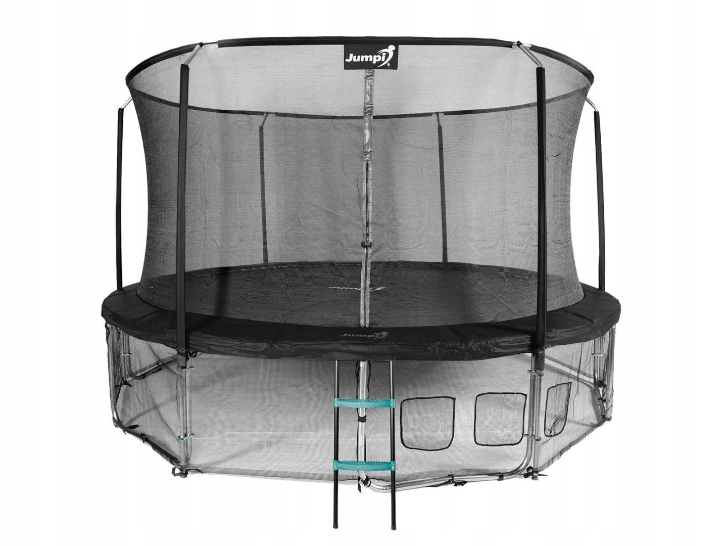Garden Trampoline Jumpi 435cm/14FT Maxy Comfort Black With Inner Mesh