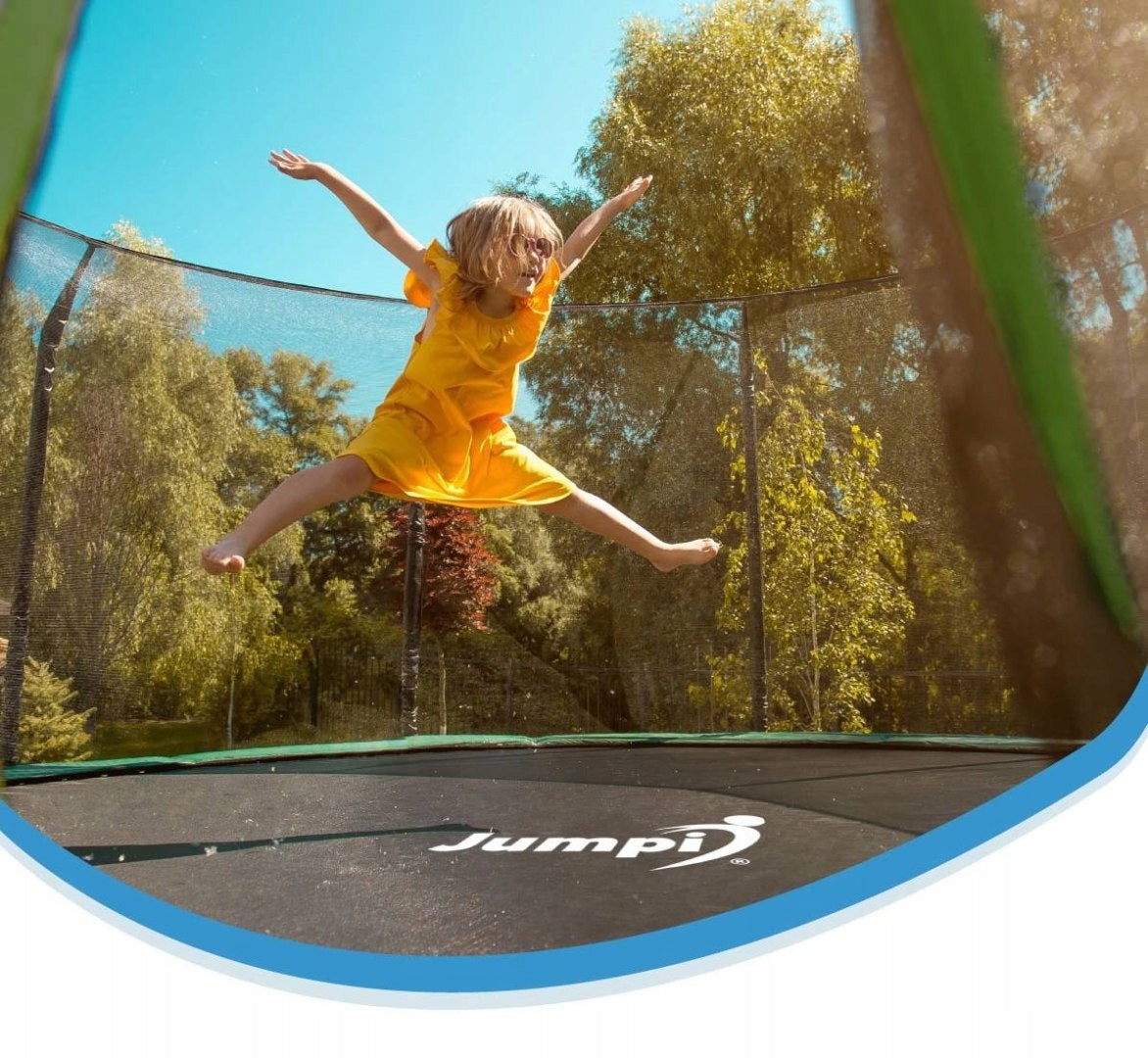Garden Trampoline Jumpi 435cm/14FT Maxy Comfort Plus Yellow With Interior S Manufacturer code TR14FTYELL