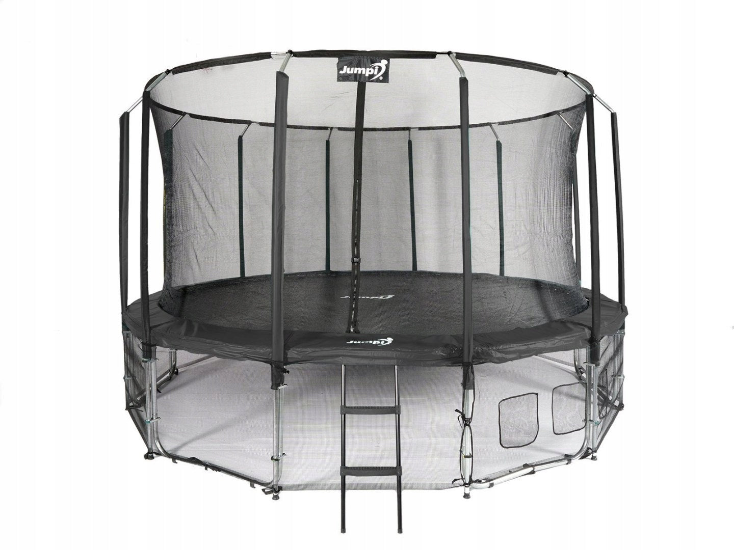 Garden Trampoline Jumpi 487cm/16FT Maxy Comfort Black With Inner Mesh
