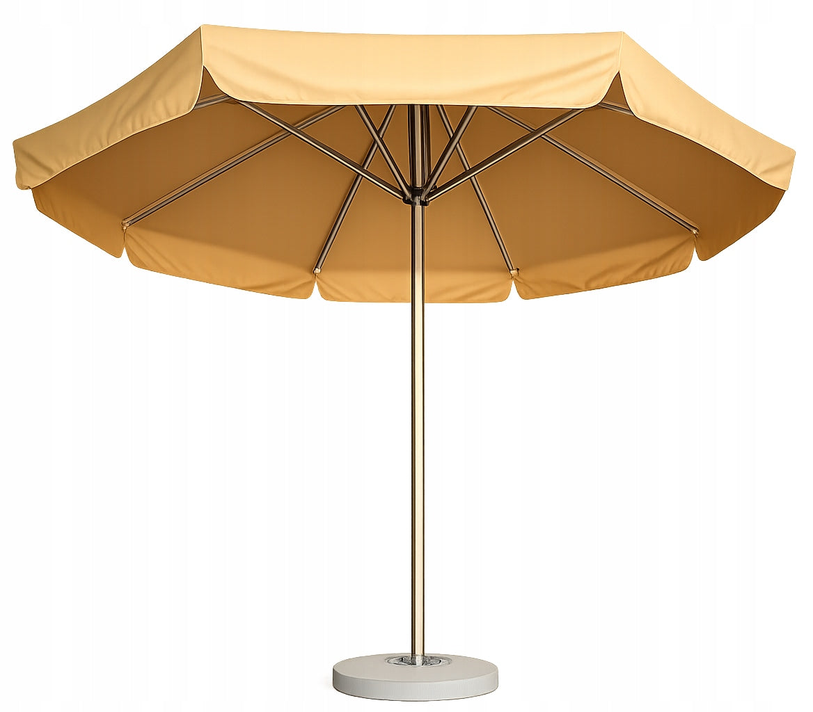 Garden UMBRELLA 3m LARGE 300cm FOLDING beer bar Polish PRODUCT 25KG