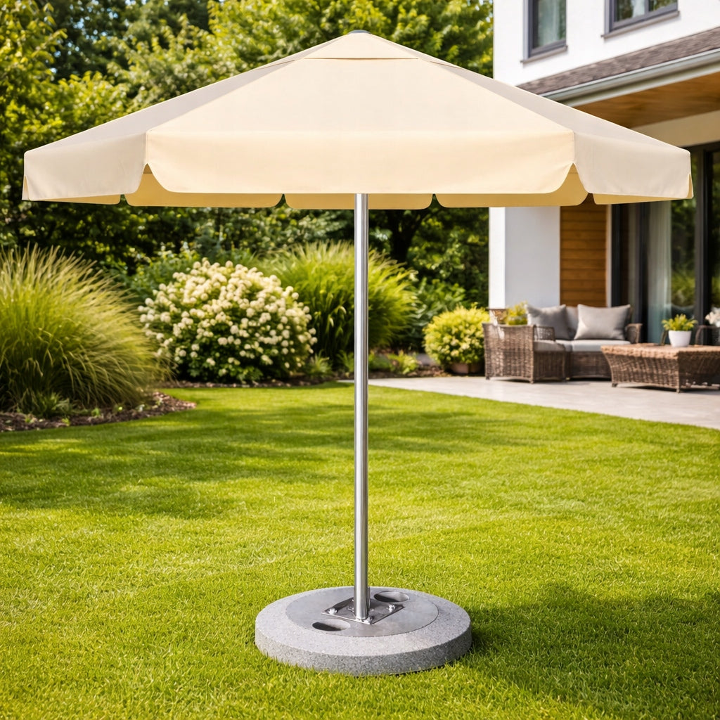 Garden UMBRELLA 4,5m LARGE 450cm Polish bar FOLDING - WITHOUT BASE Manufacturer code Parasol ogrodowy barowy piwny 450cm