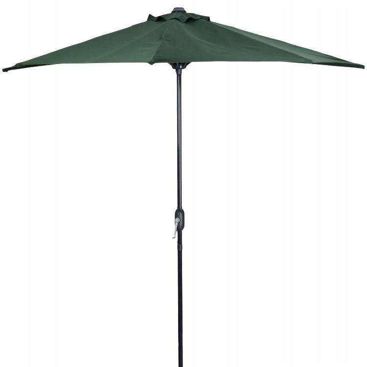 Garden UMBRELLA HALF-UMBRELLA BALCONY CANOPY wall for terrace balcony 270cm Color green
