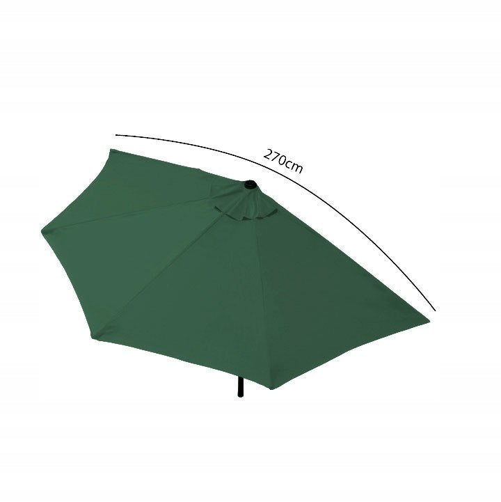 Garden UMBRELLA HALF-UMBRELLA BALCONY CANOPY wall for terrace balcony 270cm Manufacturer code Parasol ścienny_Mul_SL-UM016_ziel_ss7751