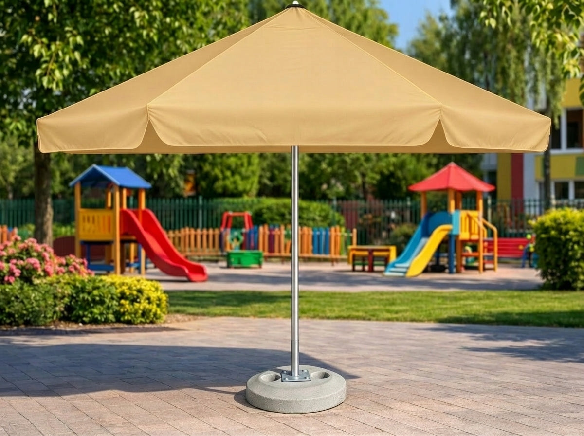 Garden Umbrella 300cm Large 3m Concrete Base |Strong POLISH MANUFACTURER Packaging status original