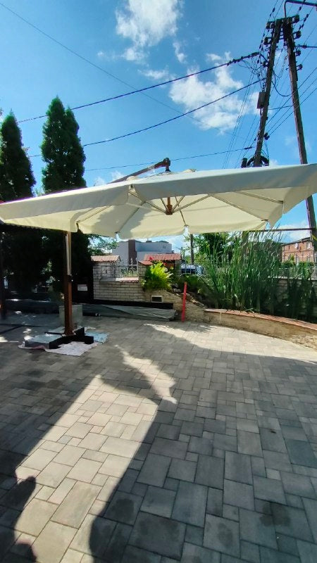 Garden Umbrella Cantilever 3,5x3,5 m Palermo Product height 345 cm
