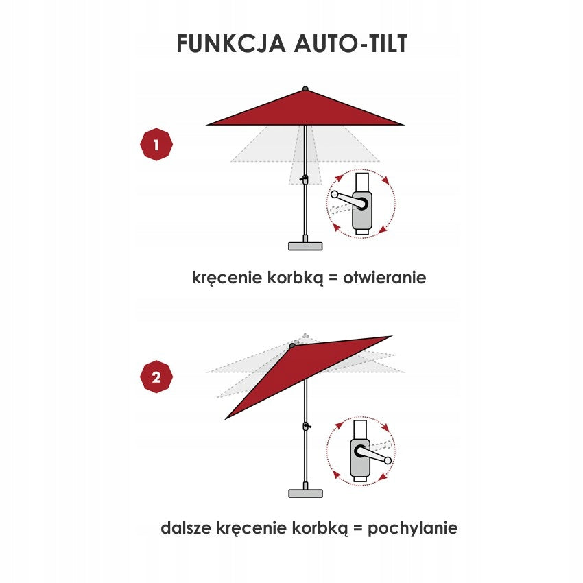 Garden Umbrella Doppler Alu Wood Balcony 210x140 cm EAN (GTIN) 9003034288179