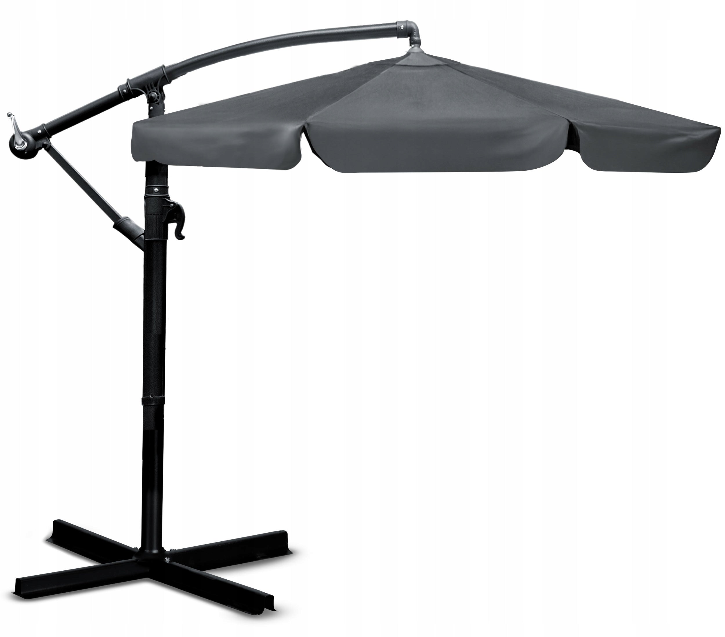Garden Umbrella Large Folding with Boom Cover 6 Segments Ø 350cm Packaging status original