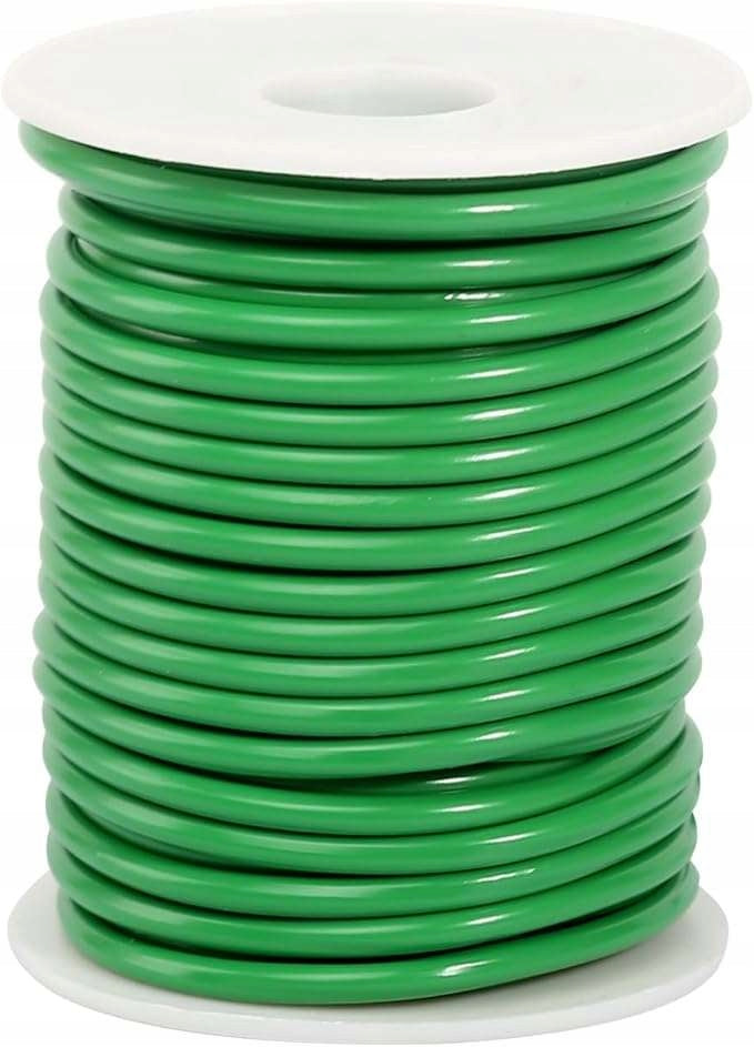 Garden Wire for Plant Braided Soft 3,5 mm x 20 m Green Color