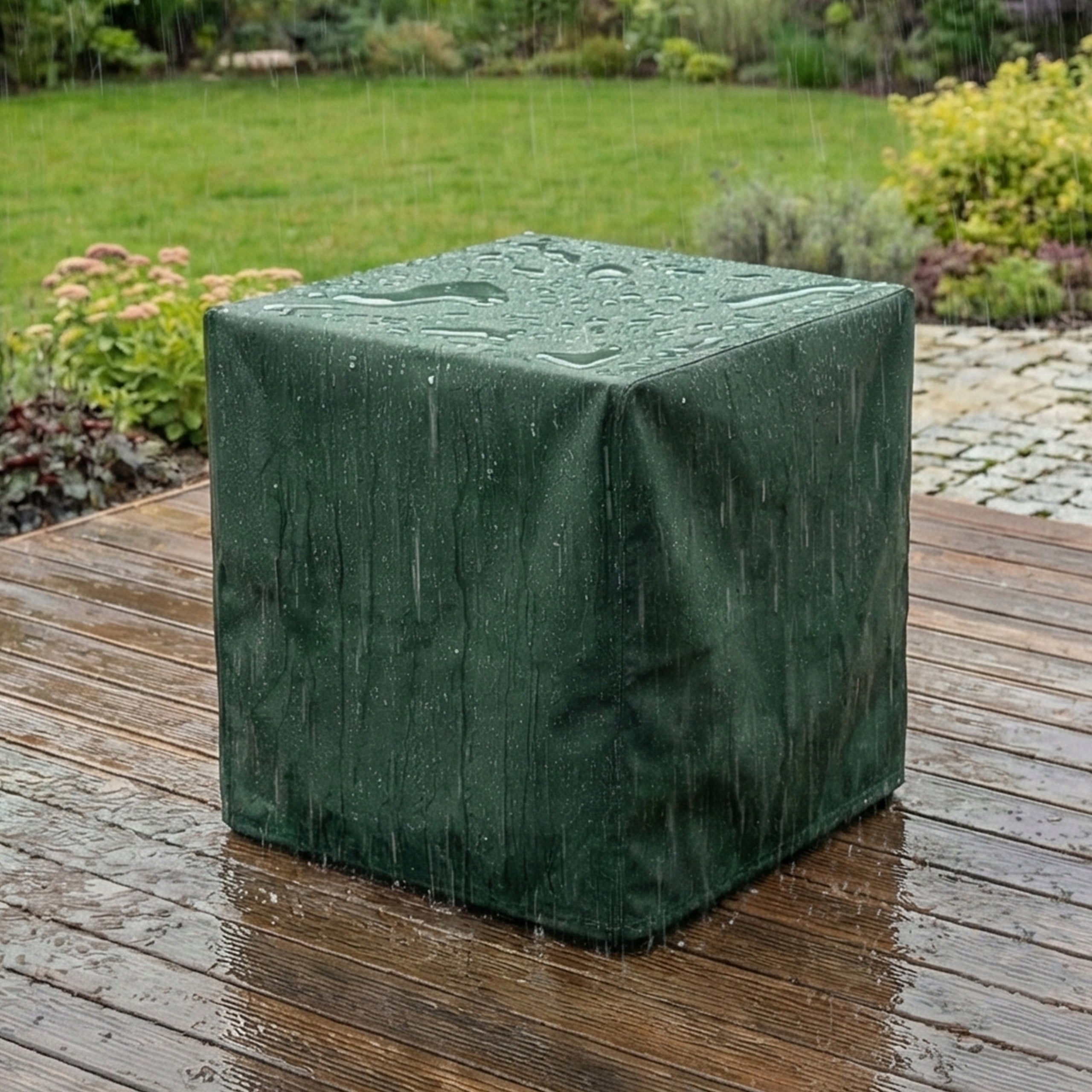 Garden chair cover 68 x 68 x 105 cm green Color green