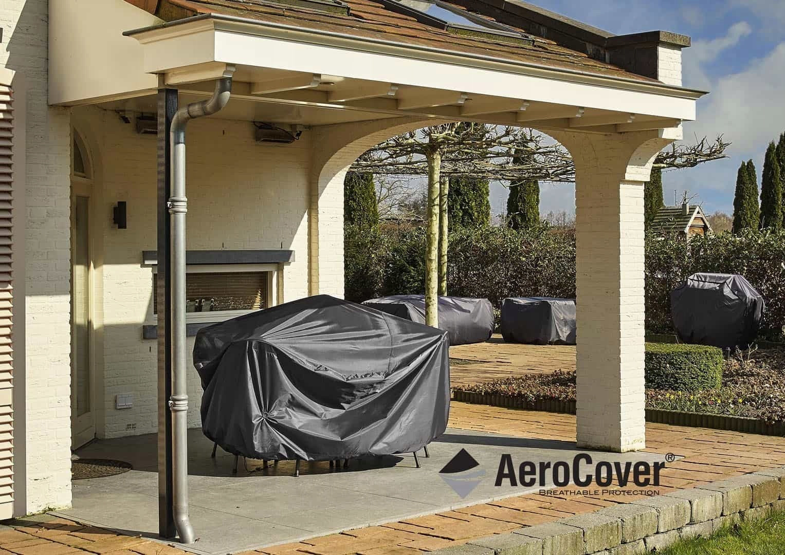 Garden cover "L" 7955 255x255x90cm 7955 AeroCover grey Product width 255 cm