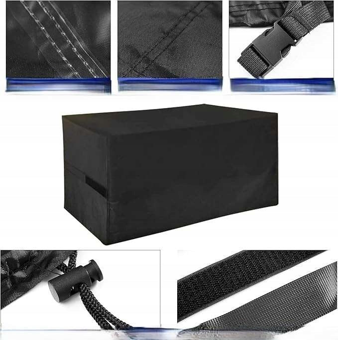Garden cover for set 190 x 140 x 74 cm black Manufacturer code X001RYERVJ