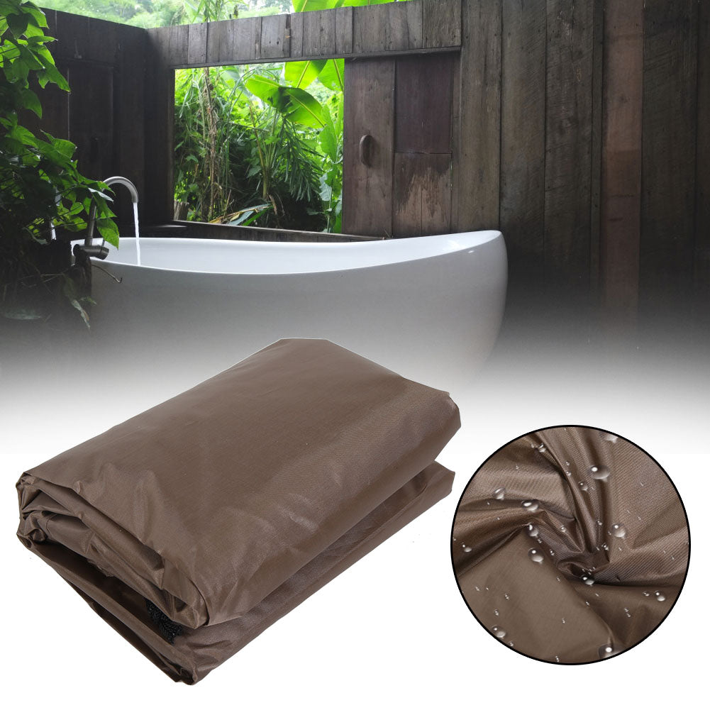 Garden cover for table 231 x 231 x 30 cm multicolor Product width 231 cm