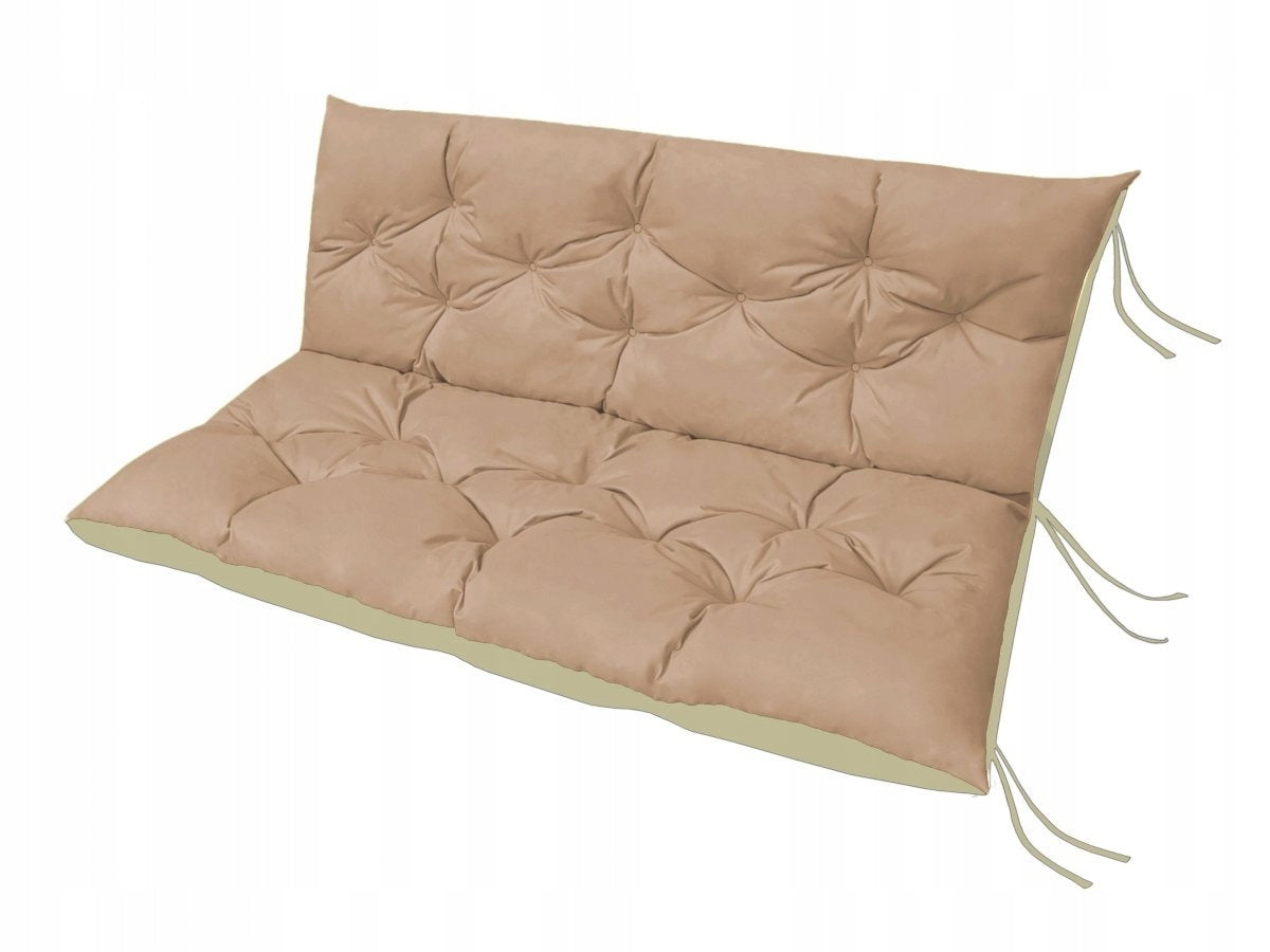 Garden cushion for swing - 150x60x50 wz. Beige