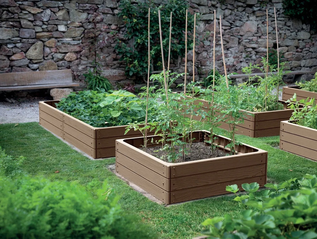 Garden discount Base Woody IBWR brick 150 x 75 x 25 cm - Prosperplast EAN (GTIN) 5905197570532