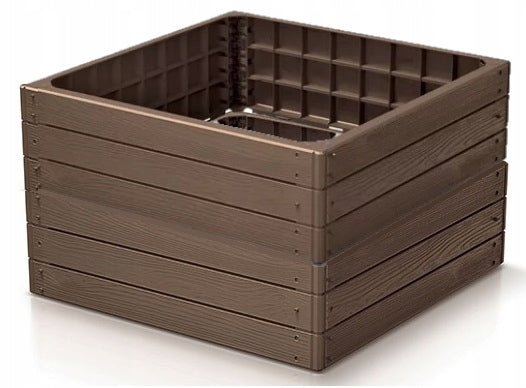 Garden discount Base Woody IBWS brick 75 x 75 x 25 cm - Prosperplast Product height 25 cm