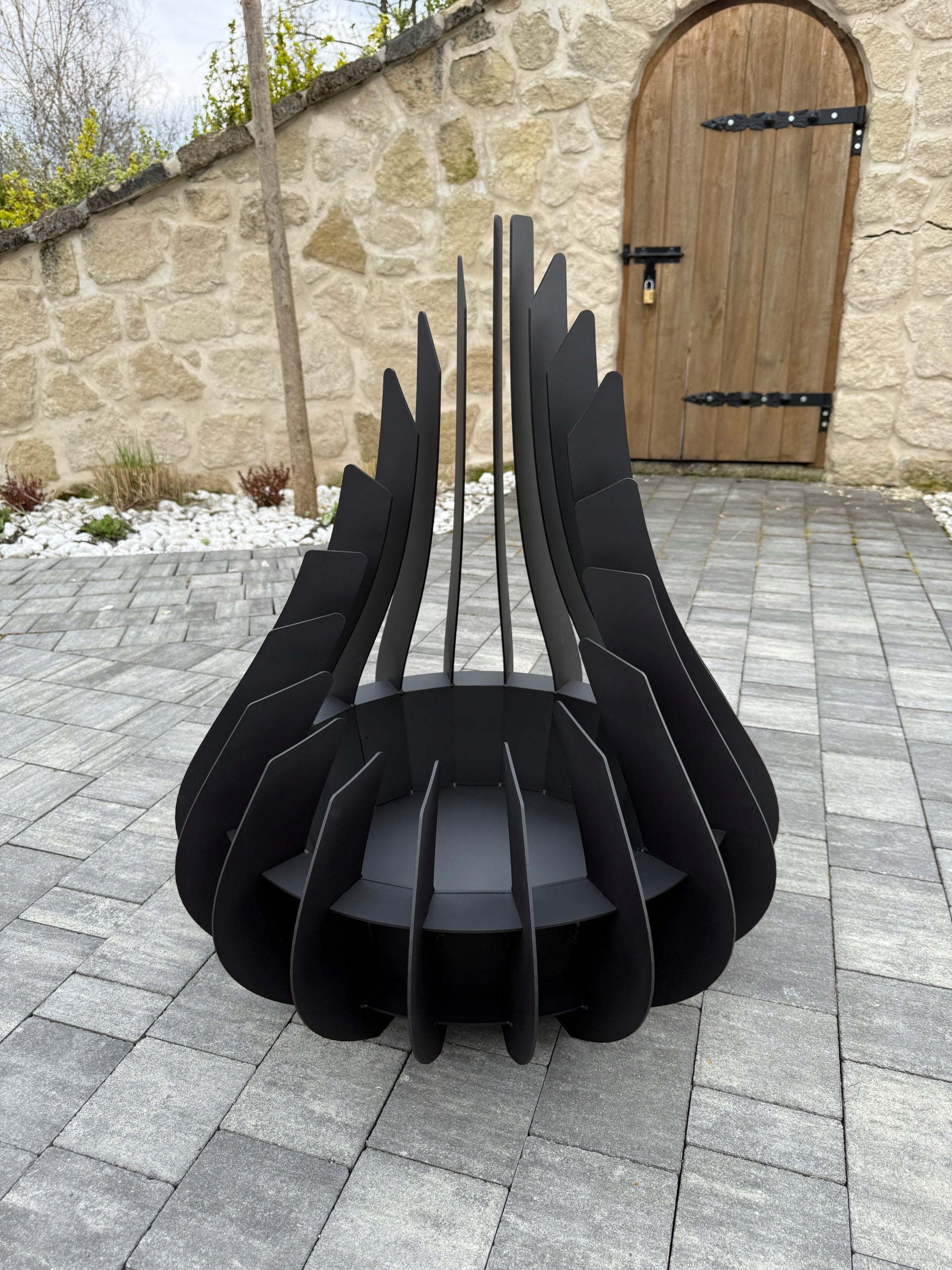 Garden fireplace BURNING TEAR 70cm Sheet 3mm Manufacturer Grate diameter / width 70 cm