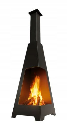 Garden fireplace HEATER PYLOS garden fireplace with chimney