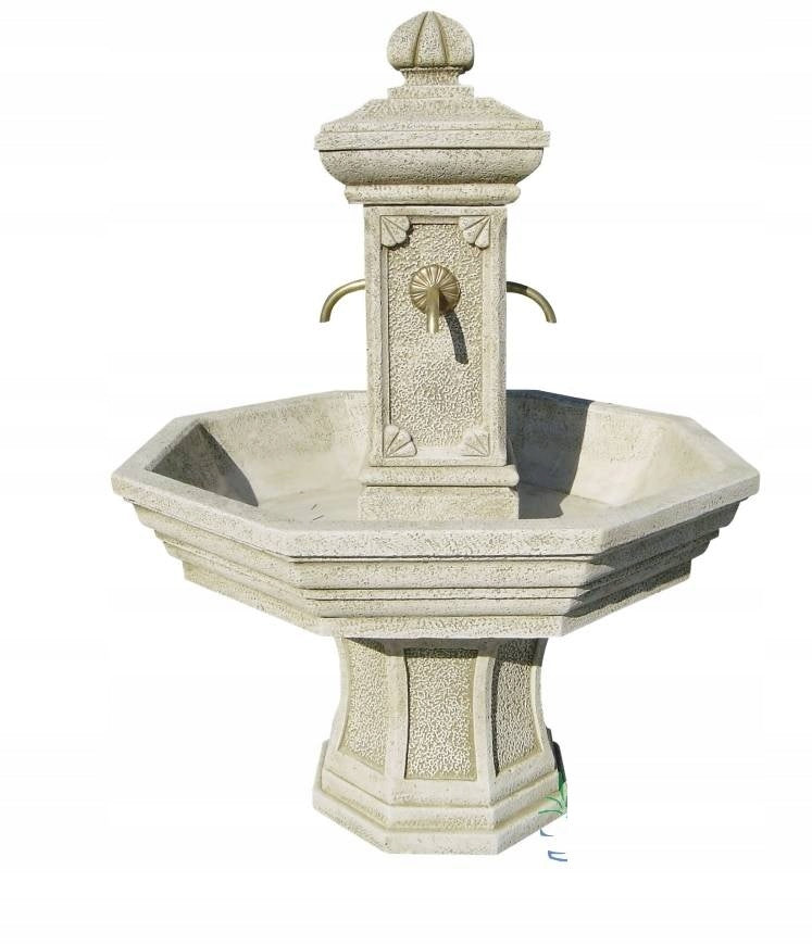Garden fountain Adonis artificial stone 155cm White cement Figure Ag-Bet Manufacturer code fontanna ogrodowa Adonis
