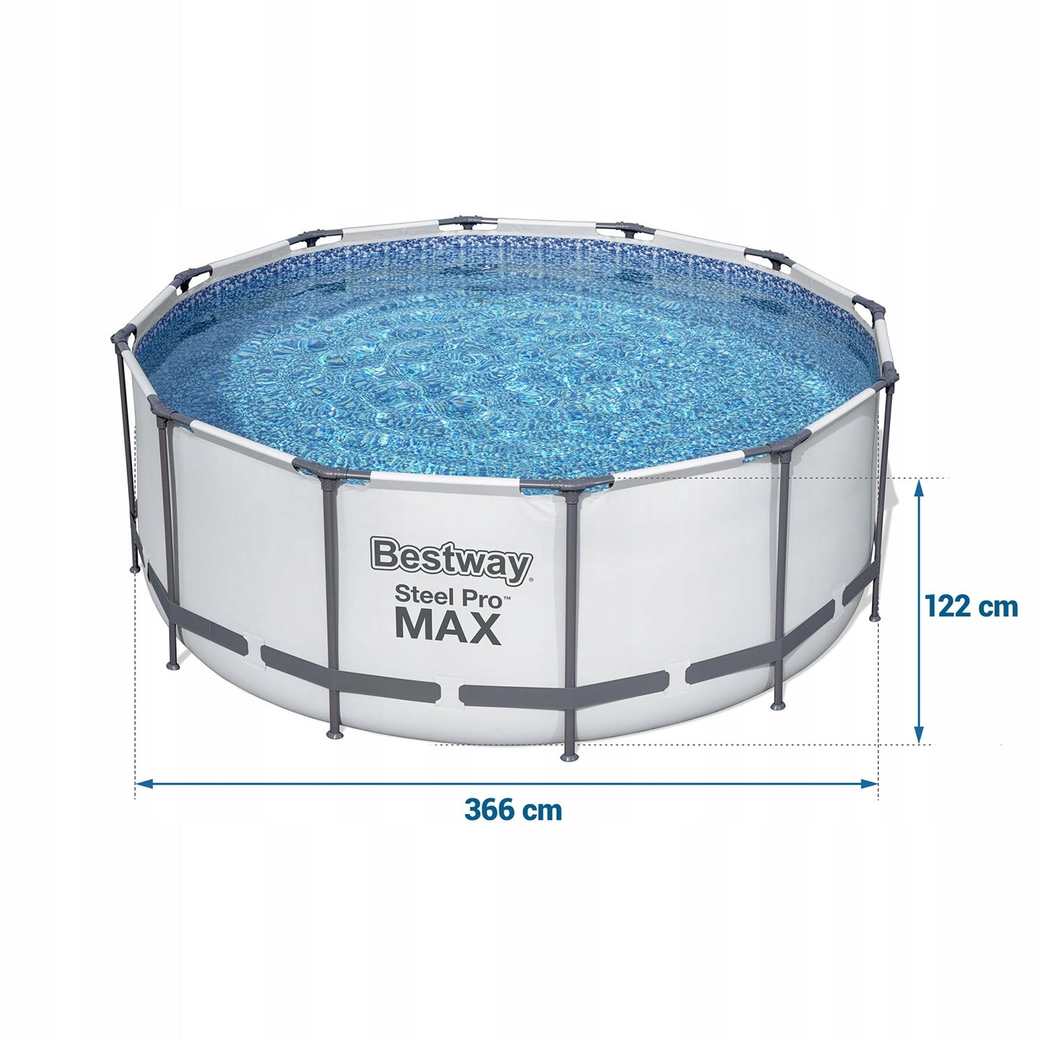 Garden frame pool 366x122 cm Bestway 56420 FRAME AND BASIN Manufacturer code 56420