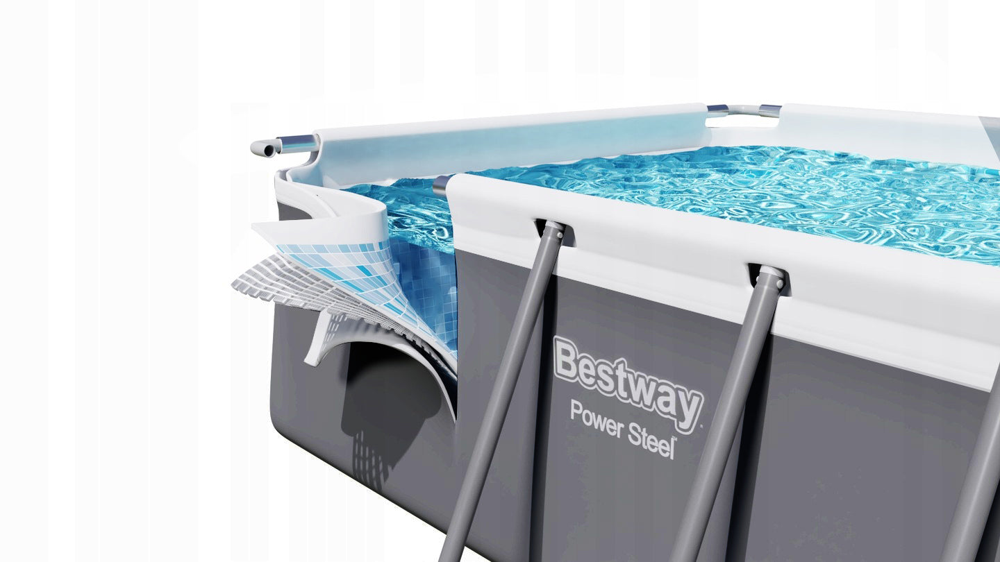 Garden frame pool 404x201x100 cm Bestway set of 10in1 with pump 2026 Manufacturer code 56441-BESTWAY