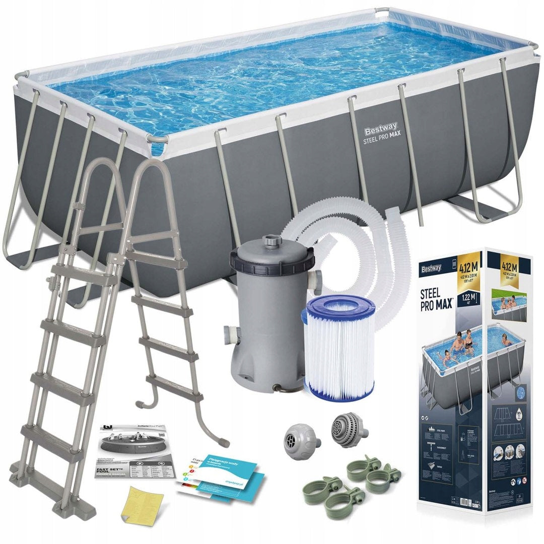 Garden frame pool 412 x 201 x 122 cm 11in1 Bestway 56456N
