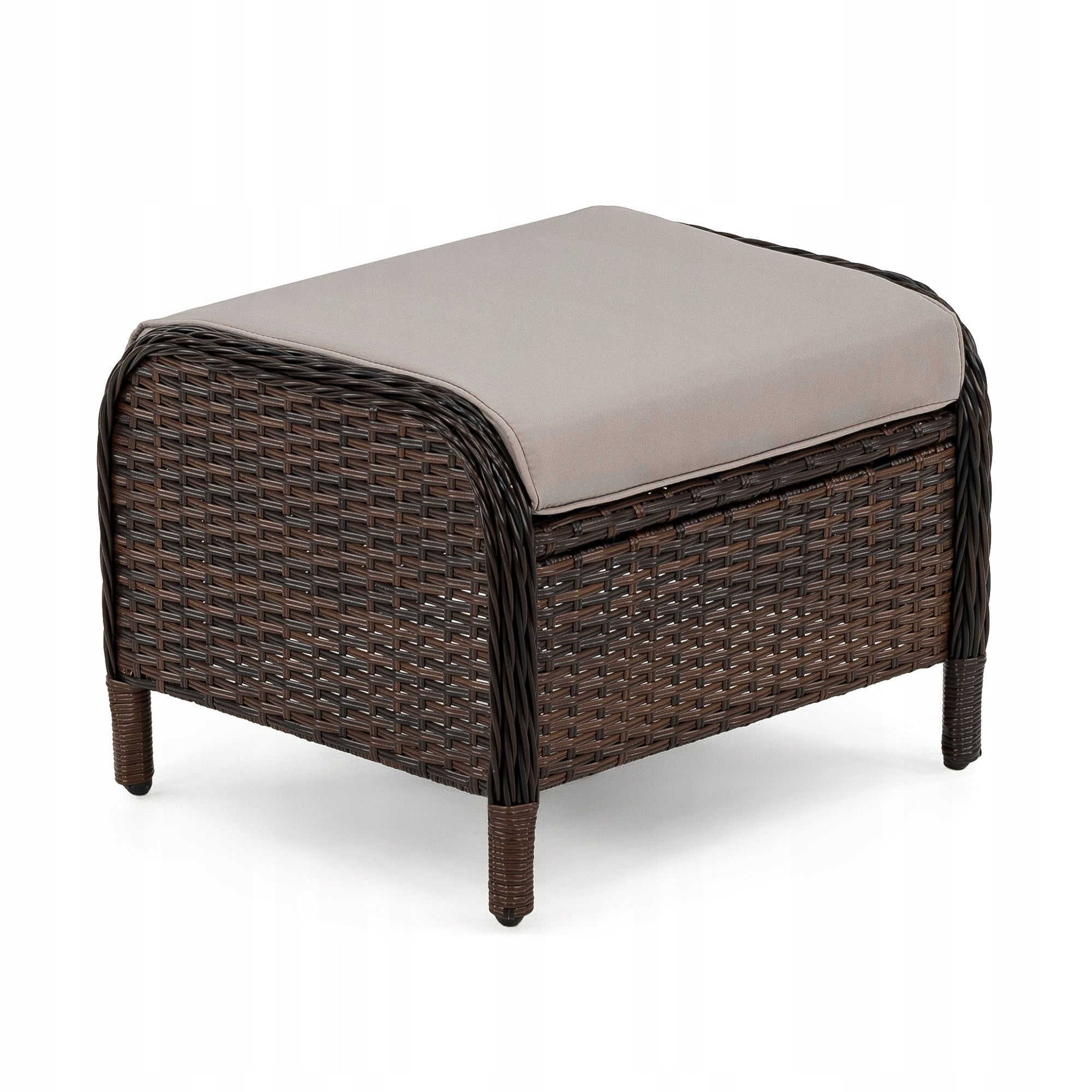 Garden furniture set ALICANTE technoratan brown cushions adjustment EAN (GTIN) 5905388205038