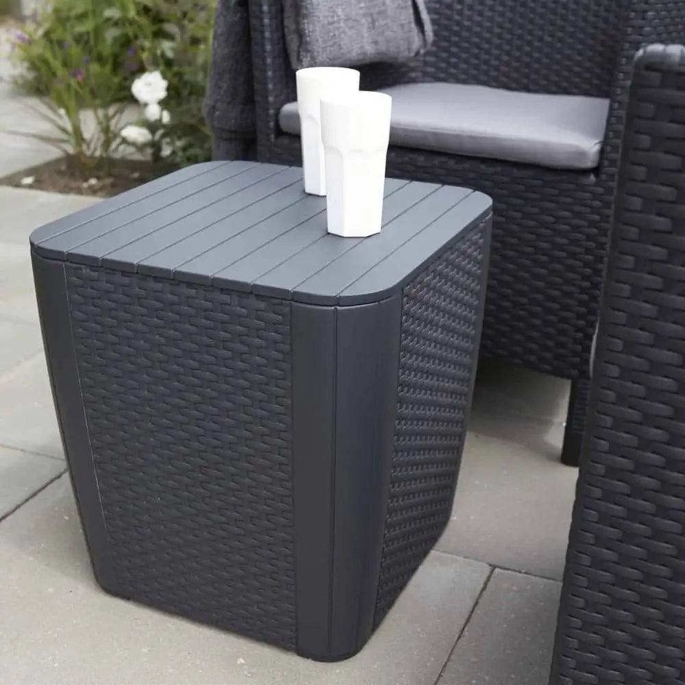 Garden furniture set Allibert Miami Balcony 3 elements Main material synthetic material