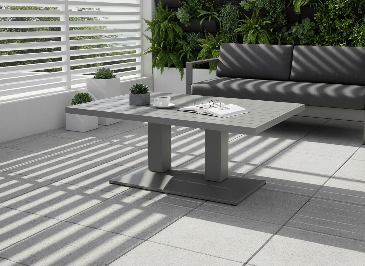 Garden furniture set CORNER steel beige IDEAL HOME&GARDEN Main material steel