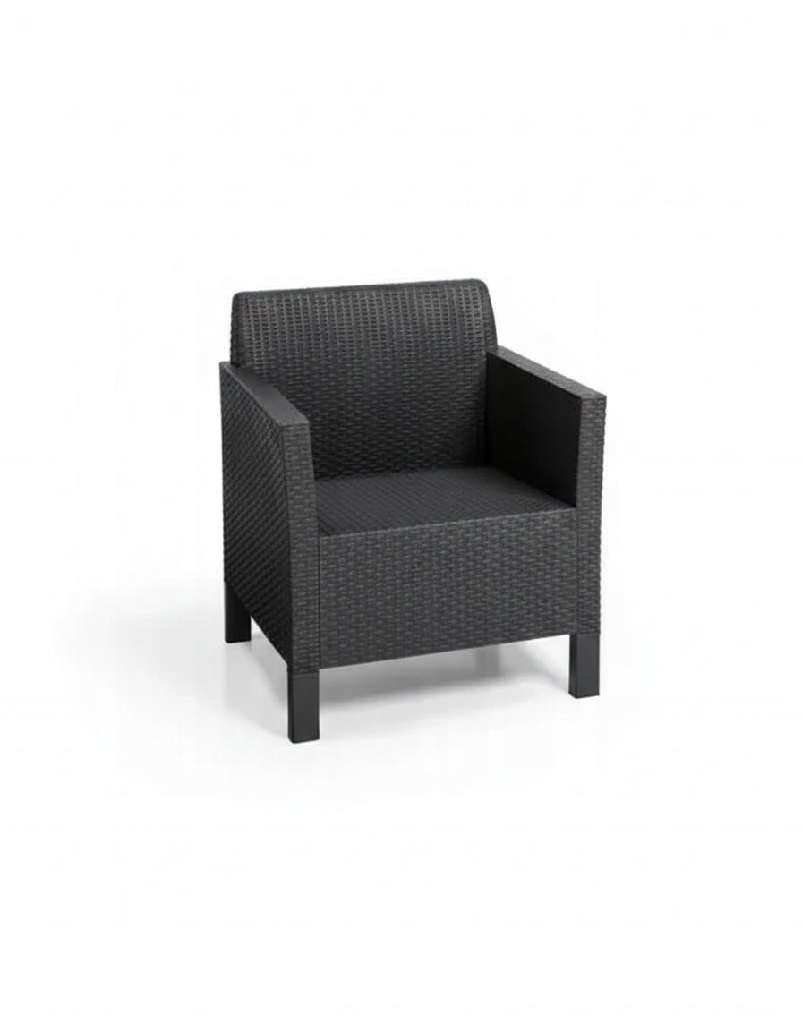 Garden furniture set Keter Chicago sofa armchairs table grey Number of items in the set 4
