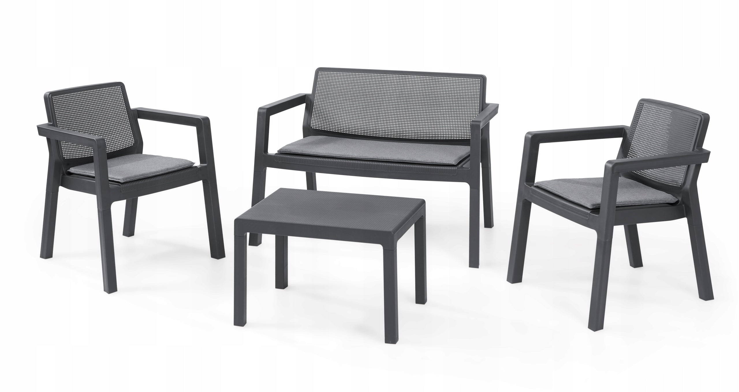 Garden furniture set Keter Emily graphite