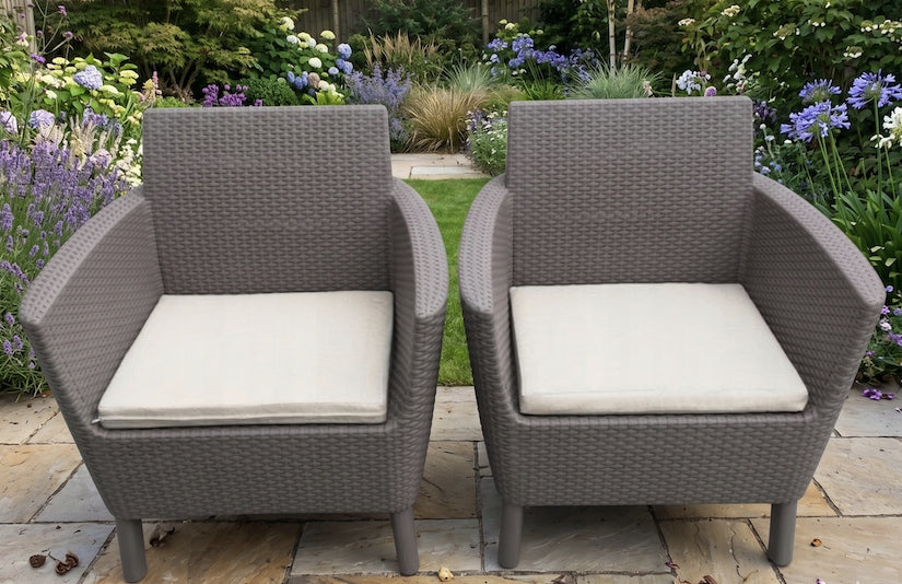 Garden furniture set Keter Salemo 5 el. beige terrace modern Line Salemo