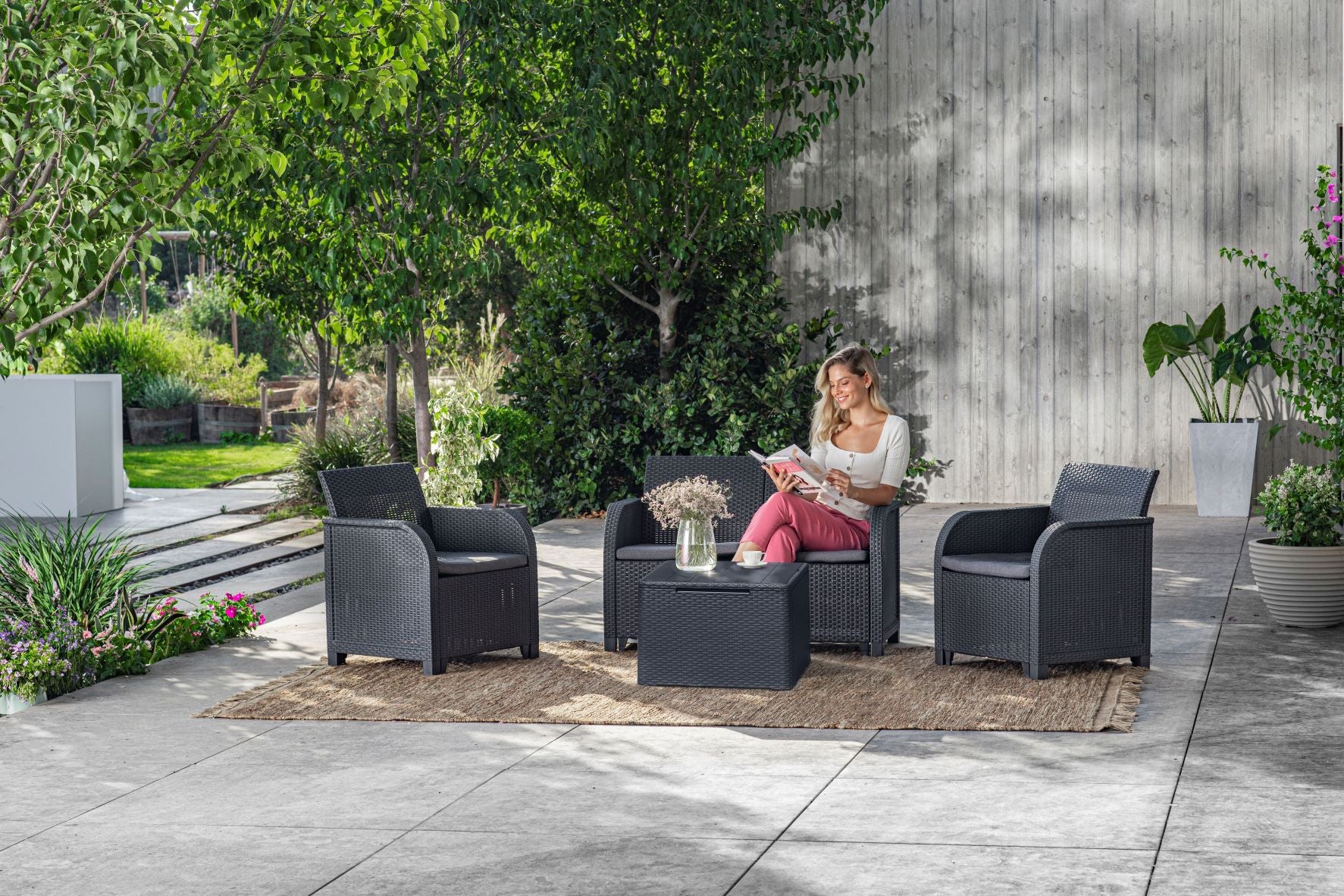 Garden furniture set Rosalie 4 os Keter Manufacturer code 254087