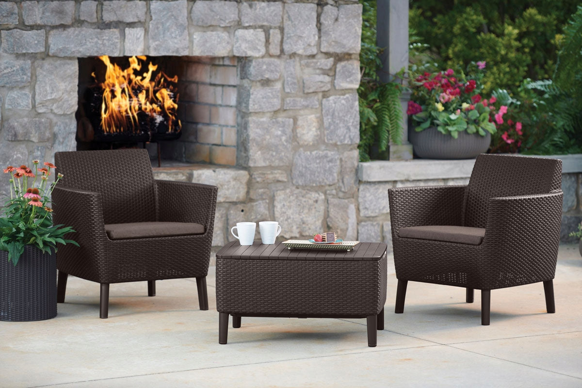 Garden furniture set Salemo 5-seater, bronze Keter Color brown