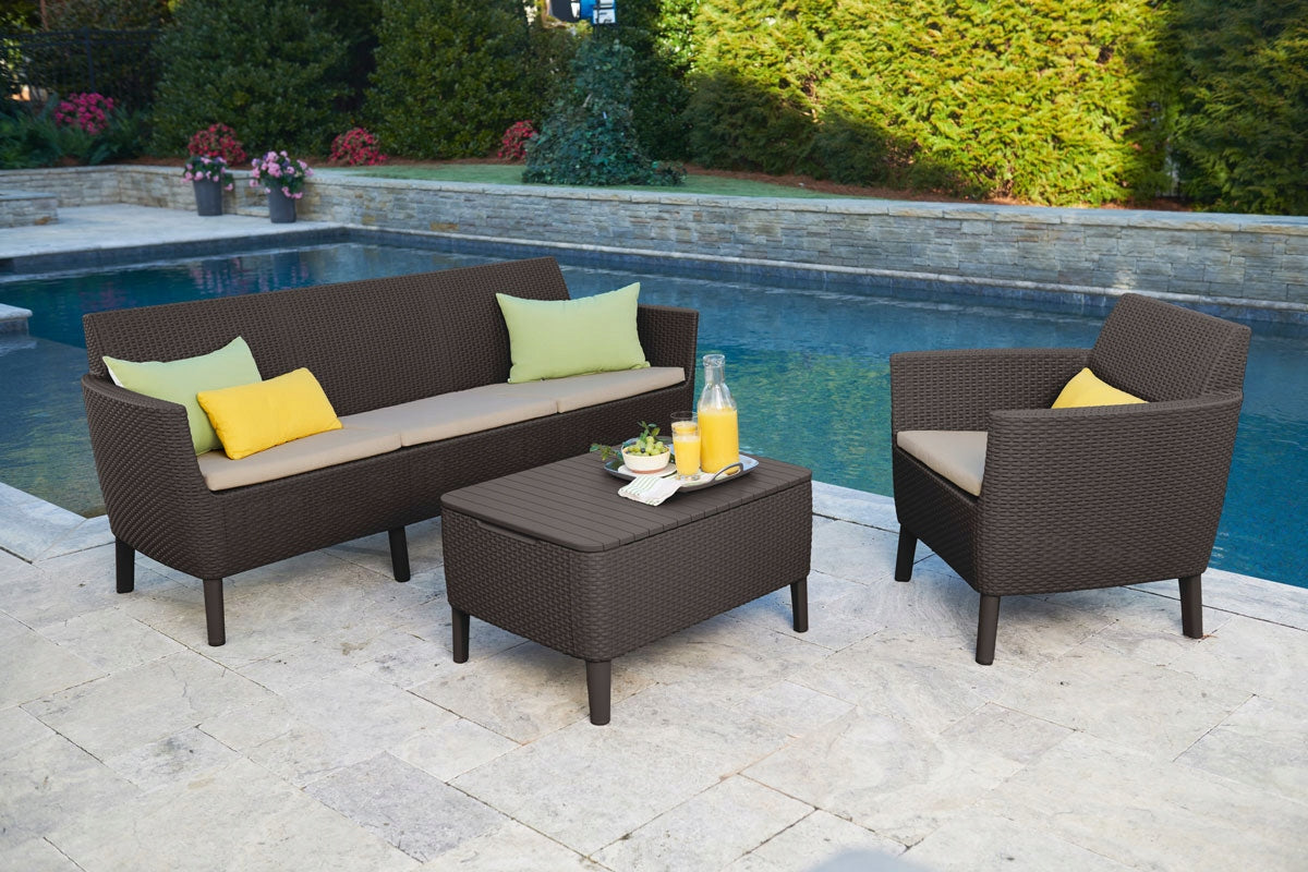 Garden furniture set Salemo 5-seater, bronze Keter Number of items in the set 4