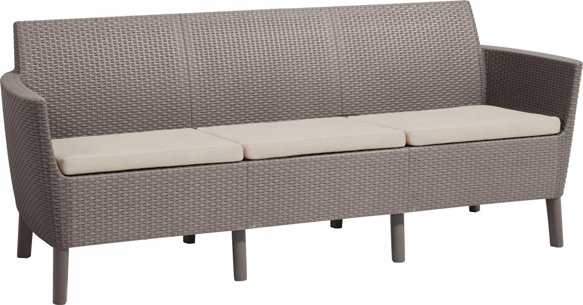 Garden furniture set Salemo 5-seater, cappuccino Keter Main material synthetic material