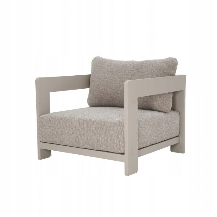 Garden furniture set coffee set for terrace for garden beige rest Main material aluminum
