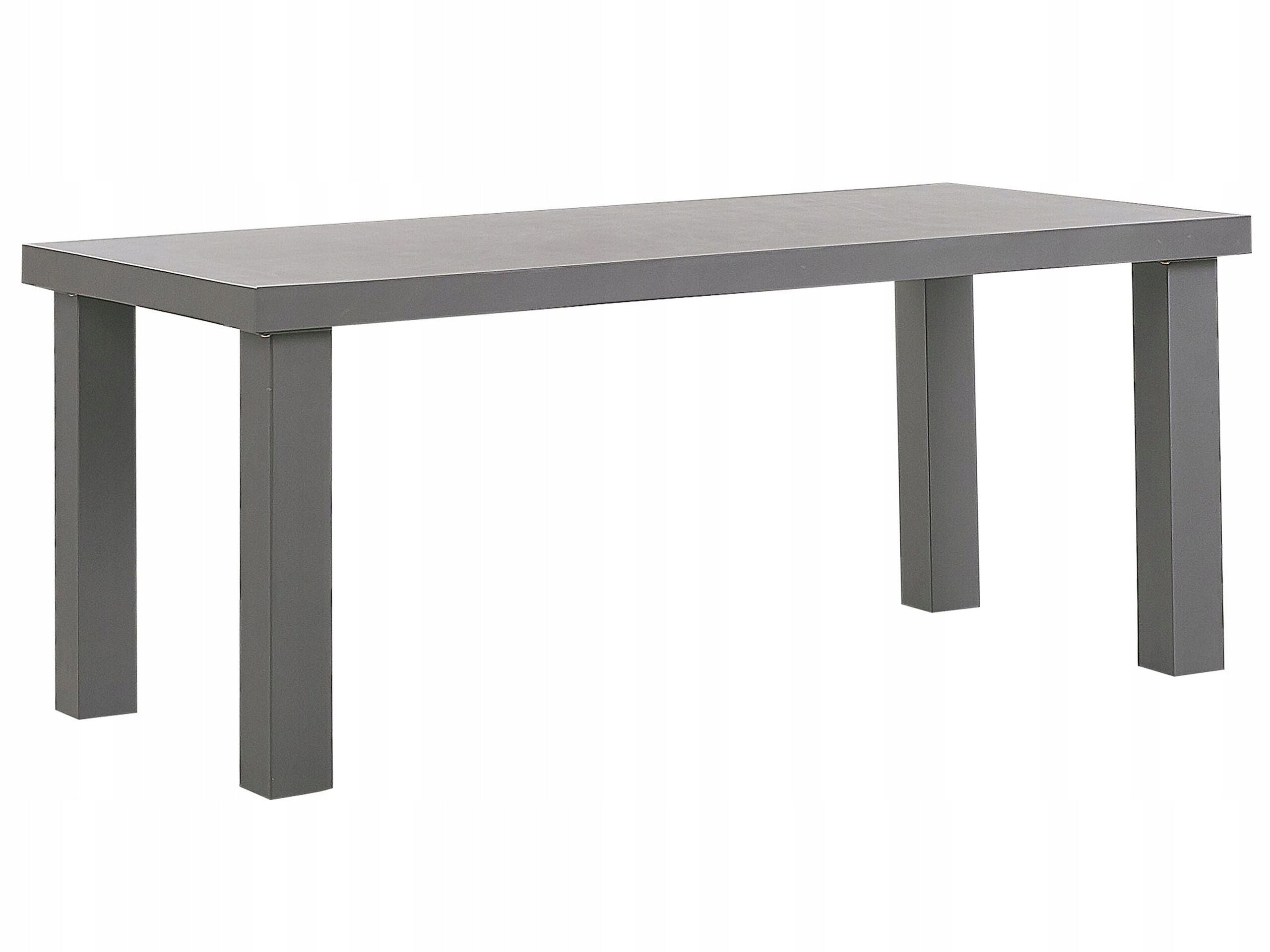 Garden furniture set concrete 6 person grey 7 el. Main material other