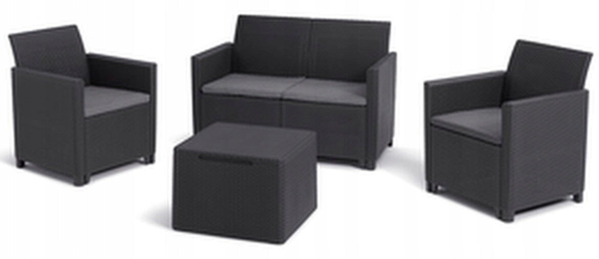 Garden furniture set plastic Keter Marie grey 4 el.