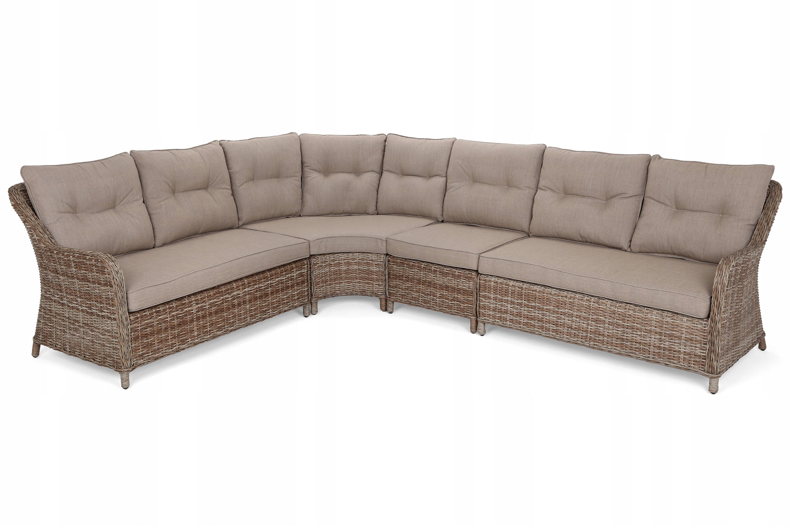 Garden furniture set rattan garden corner set Windsor beige Line Windsor