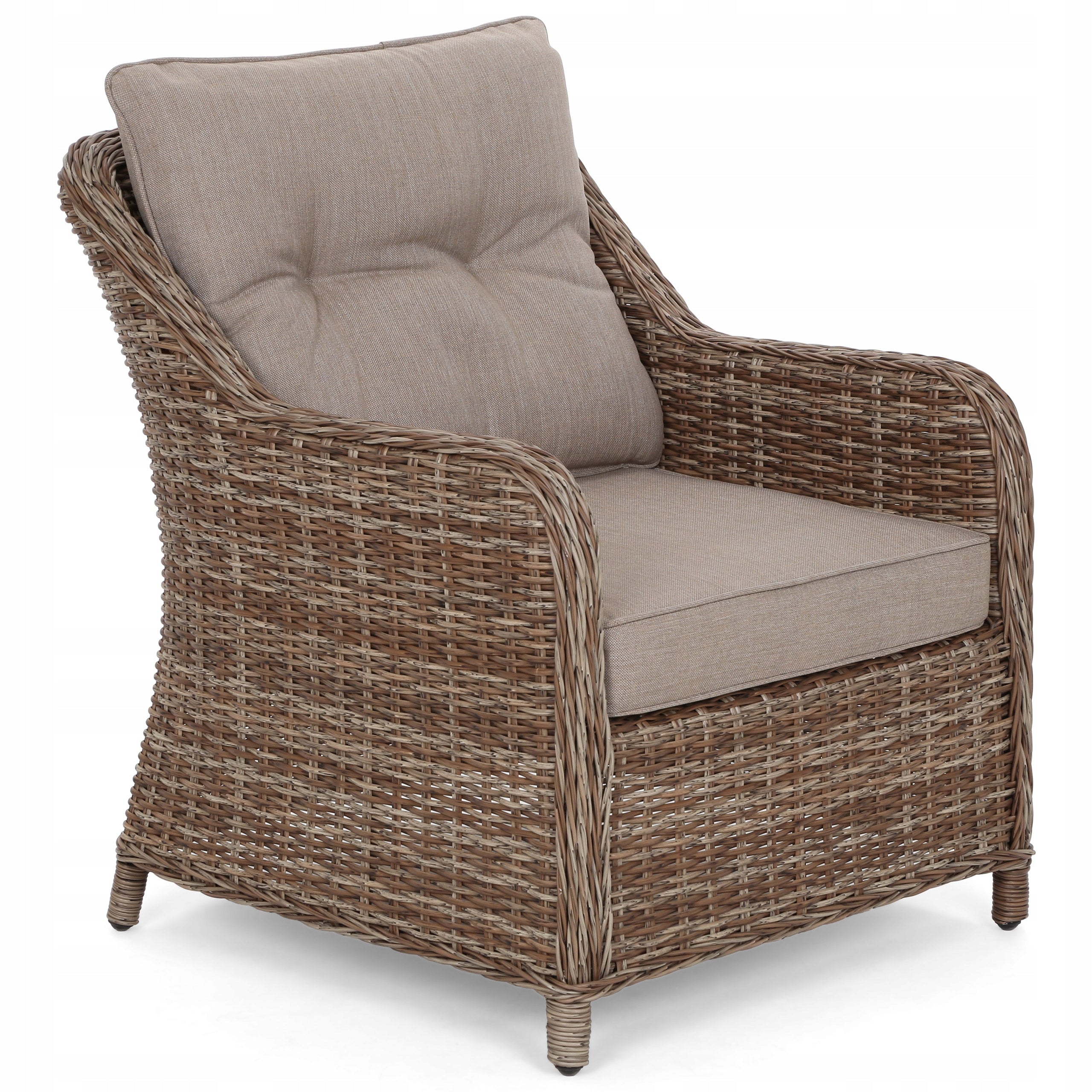 Garden furniture set rattan garden corner set Windsor beige Number of people over 8