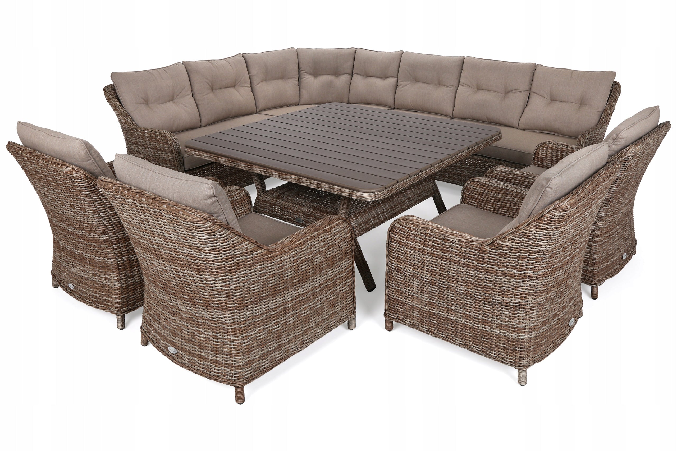 Garden furniture set rattan garden corner set Windsor beige Packaging status original