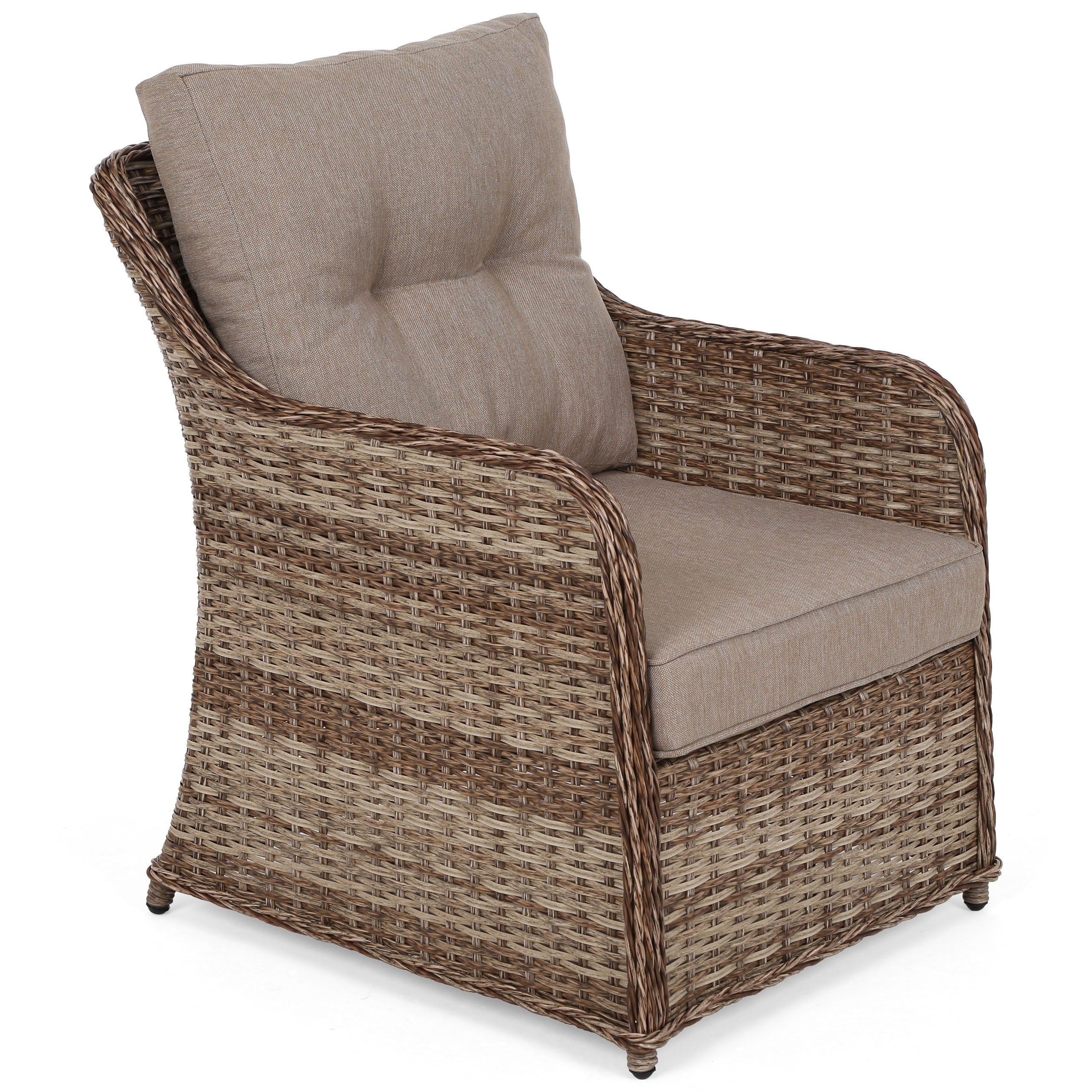 Garden furniture set rattan set for terrace garden Bergamo brown Color brown