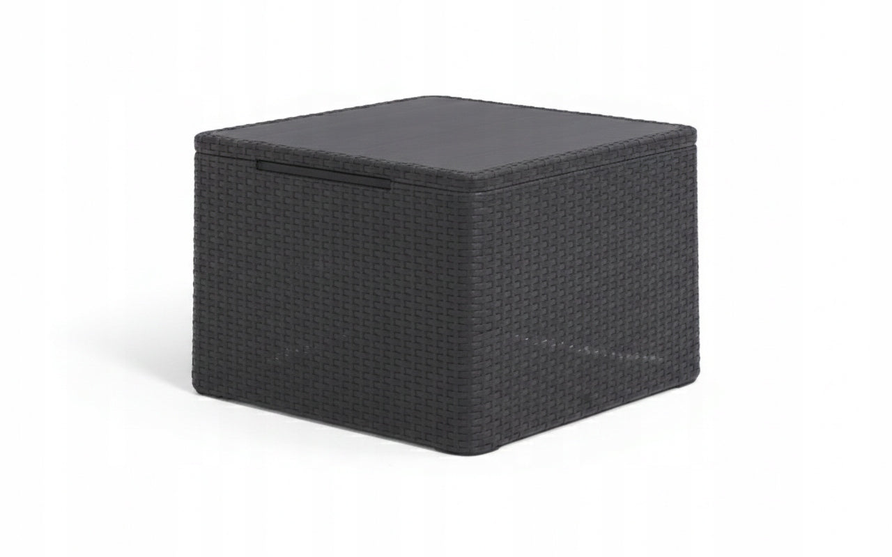 Garden furniture terrace set Keter Claire sofa pouf table grey 5-seater Main material synthetic material