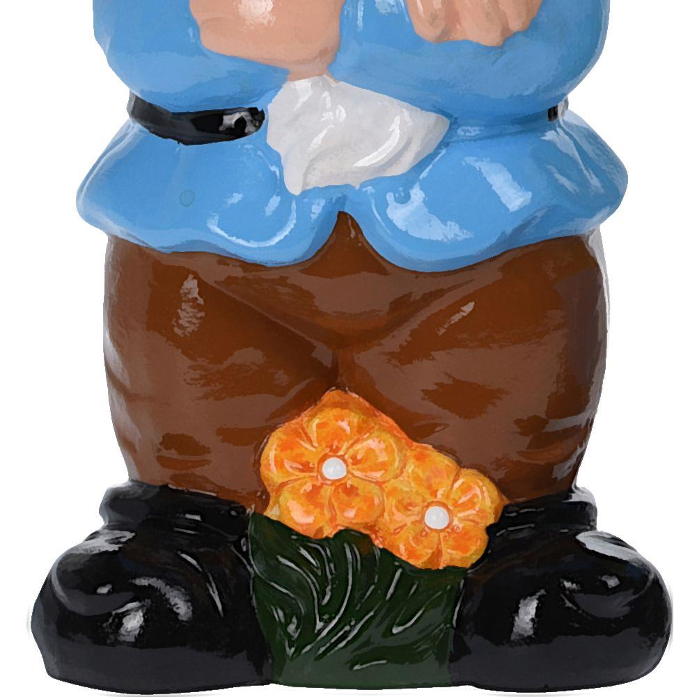 Garden gnome colorful ornament for garden figurine 20 cm Type sculpture (figure)