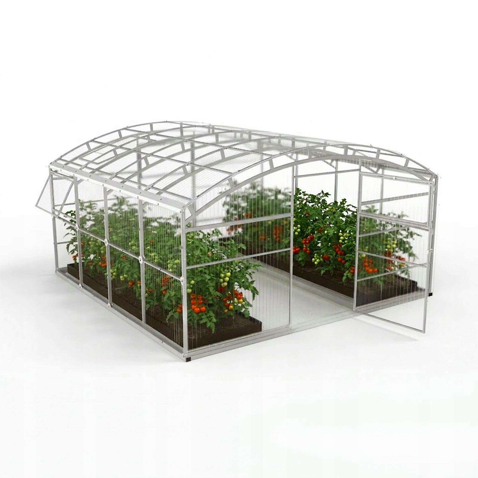 Garden greenhouse Botanic Farmer Polycarbonate 4mm 4x4 m galvanized
