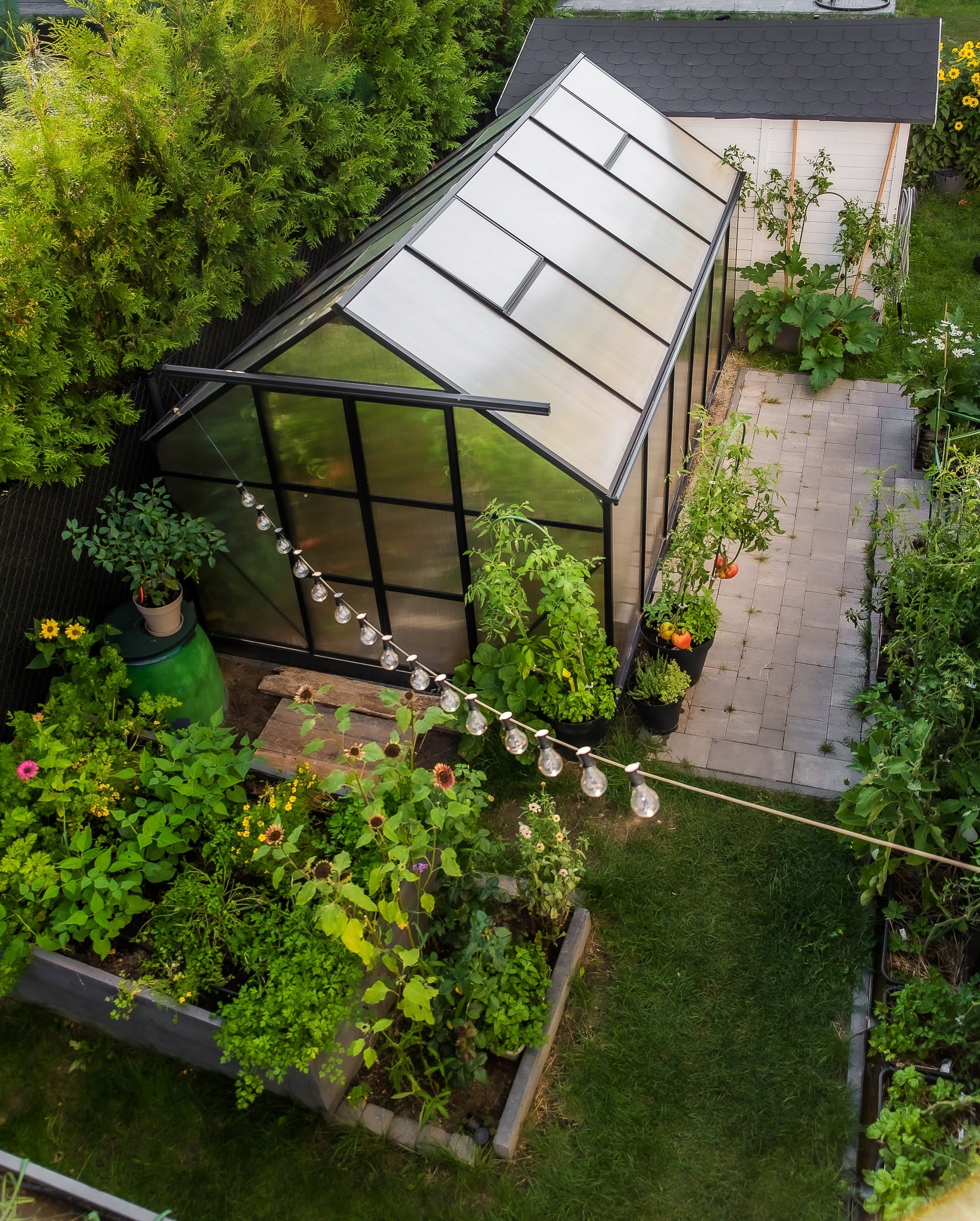 Garden greenhouse Stimeo A1 Premium 509x244cm 12,5m2 Length 5.09 m