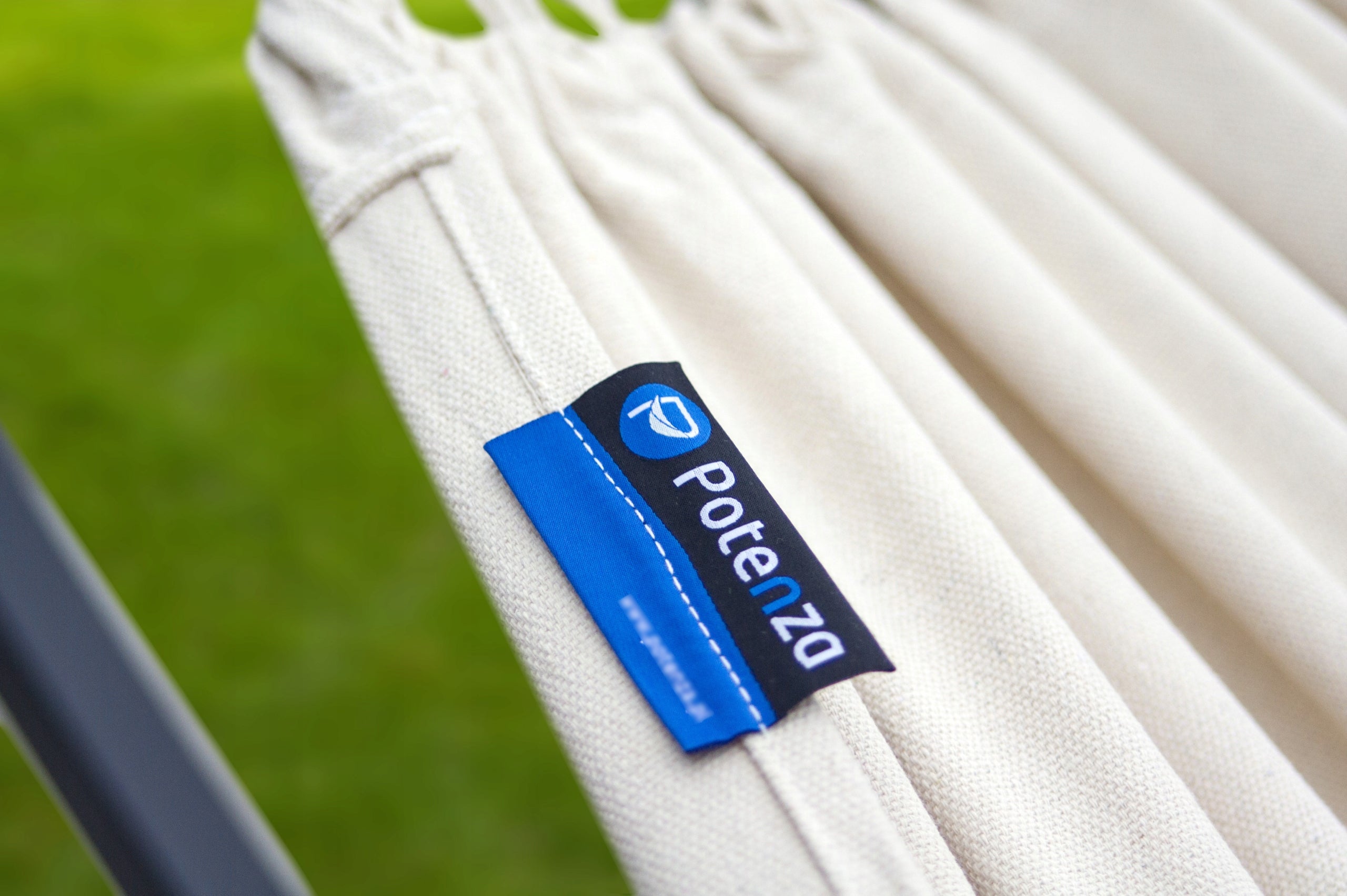 Garden hammock with galvanized frame GRANDE double hammock ecru POTENZA Manufacturer Potenza
